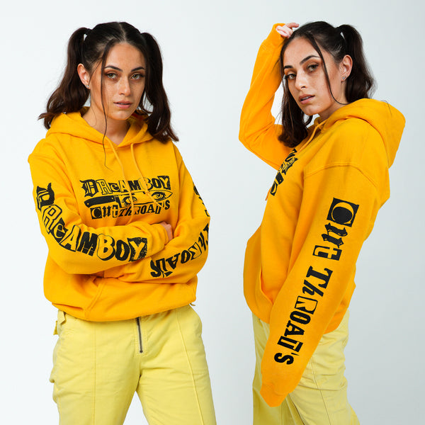 CUT THROATS HOODIE (MUSTARD)